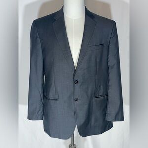 Ted Baker Endurance 100% Wool Suit Coat Jacket w/Purple Liner
